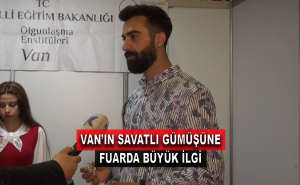 Van'ın Savatlı Gümüşüne Fuarda Büyük İlgi